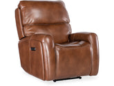 Hooker Furniture Living Room Crosby Zero Gravity Power Recliner with Power Headrest and Lumbar